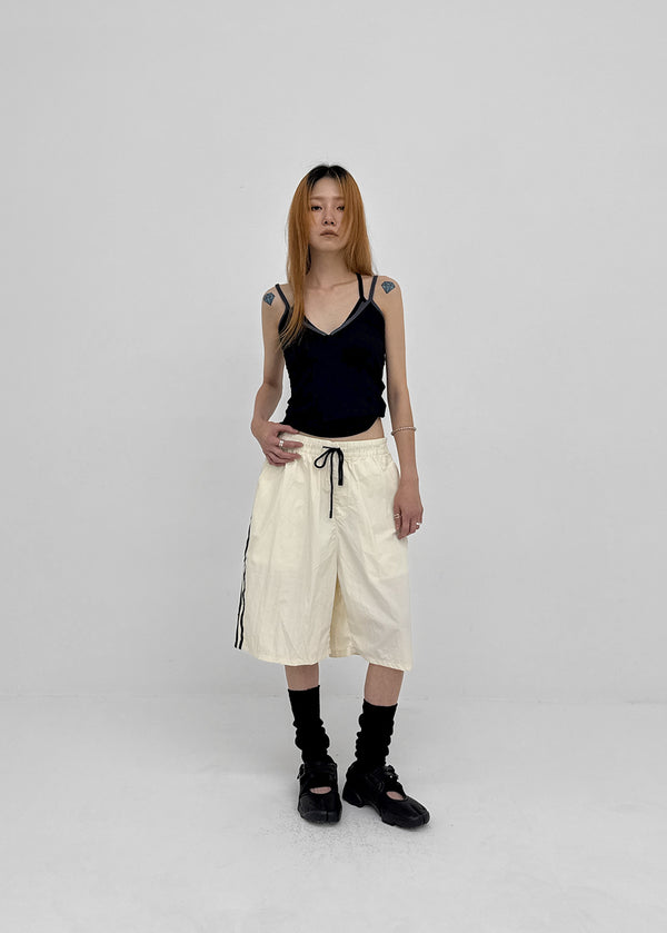 (UNISEX) Comkit Track Bermuda Banding Pants