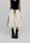 (UNISEX) Comkit Track Bermuda Banding Pants