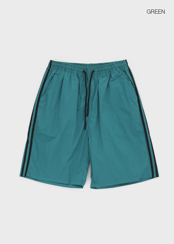 (UNISEX) Comkit Track Bermuda Banding Pants