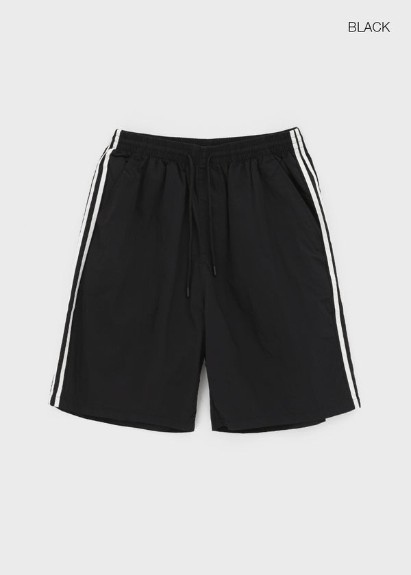 (UNISEX) Comkit Track Bermuda Banding Pants