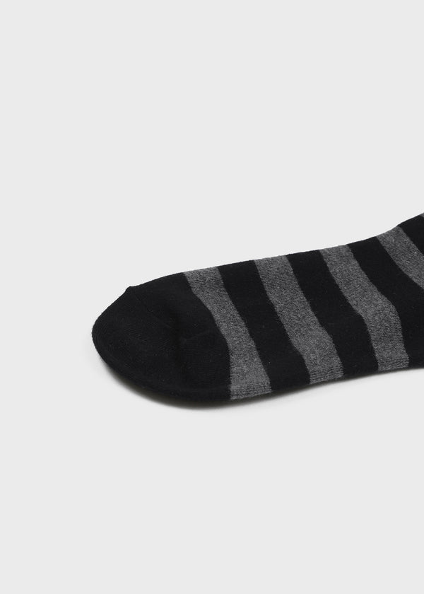 Combill Striped Over-the-knee Socks
