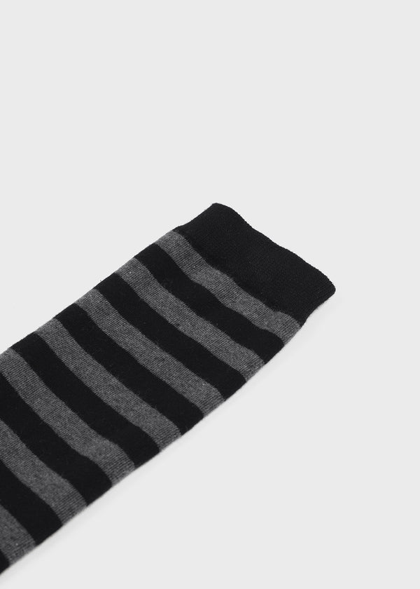 Combill Striped Over-the-knee Socks
