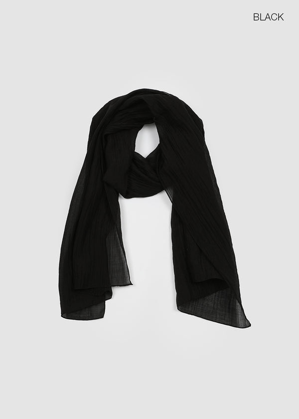 Turin Wrinkle Tencel Muffler