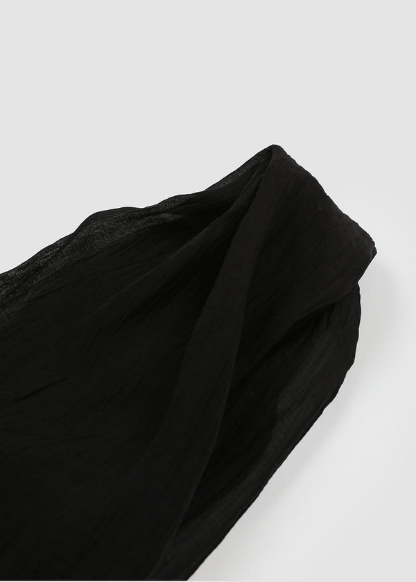 Turin Wrinkle Tencel Muffler