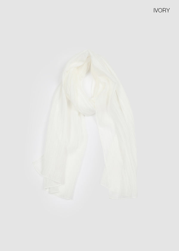 Turin Wrinkle Tencel Muffler