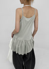 Kosha Shirred Layered Mini Dress
