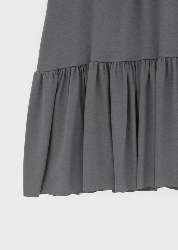 Kosha Shirred Layered Mini Dress