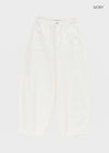 Tumple Shirred Wide Balloon Pants