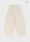 Tumple Shirred Wide Balloon Pants