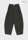 Tumple Shirred Wide Balloon Pants