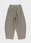 Tumple Shirred Wide Balloon Pants