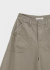 Tumple Shirred Wide Balloon Pants