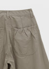 Tumple Shirred Wide Balloon Pants