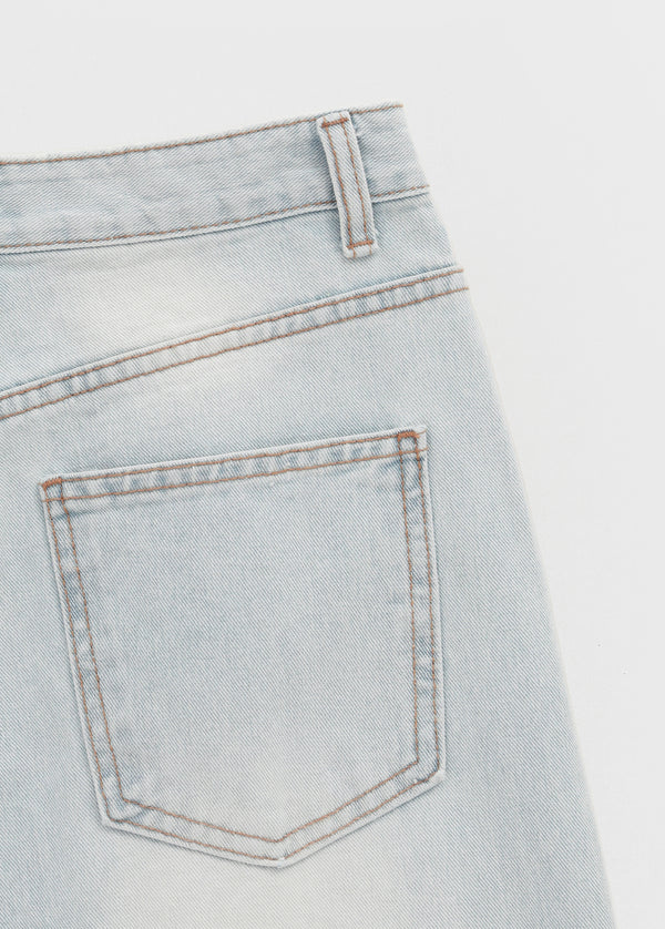 Warpin Wide Denim Pants
