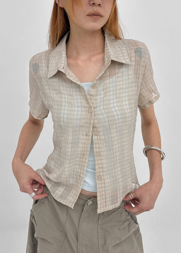 Alive Check Short-sleeve Shirt