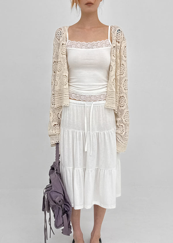 Kink Crochet Knit Cardigan