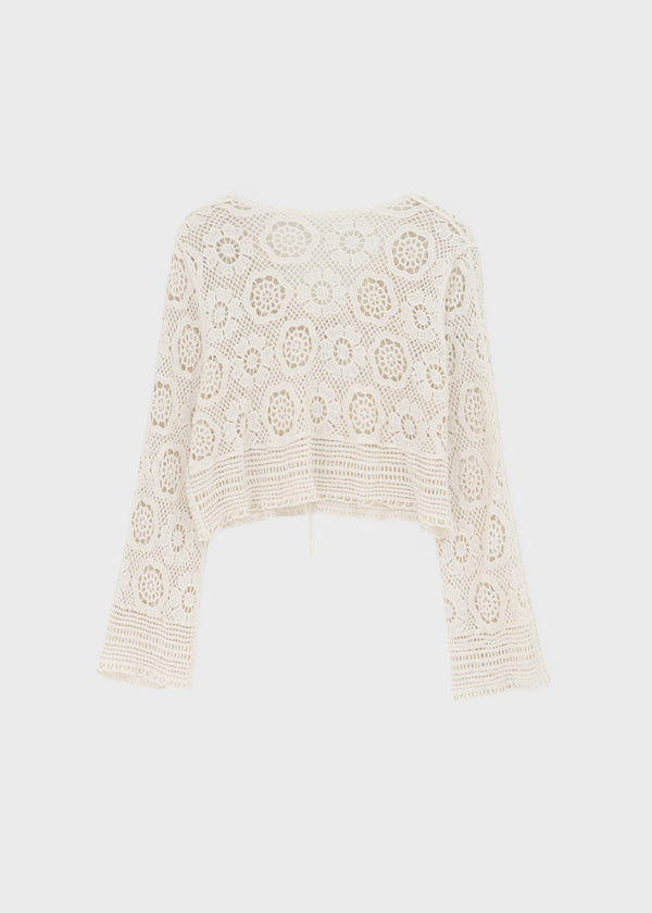 Kink Crochet Knit Cardigan