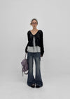 Kink Crochet Knit Cardigan