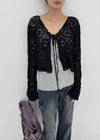 Kink Crochet Knit Cardigan