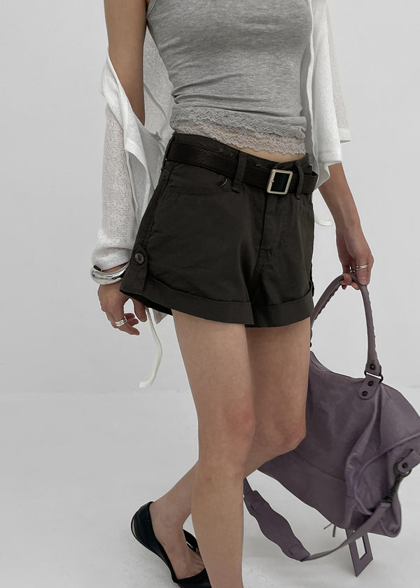 Lacuna Roll-up Shorts
