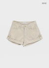 Lacuna Roll-up Shorts