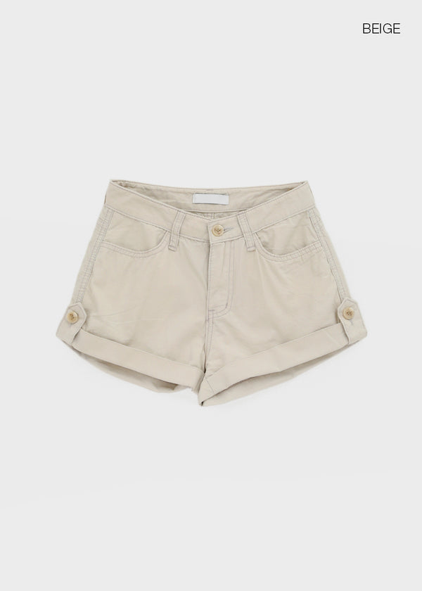 Lacuna Roll-up Shorts