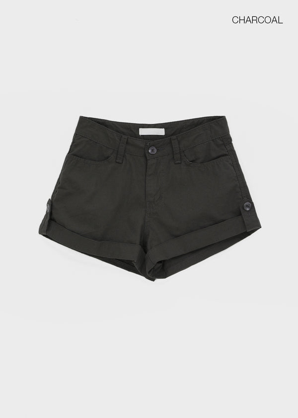Lacuna Roll-up Shorts