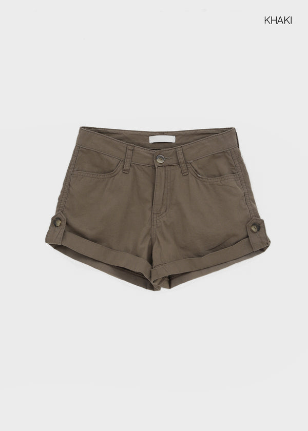Lacuna Roll-up Shorts