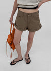 Lacuna Roll-up Shorts