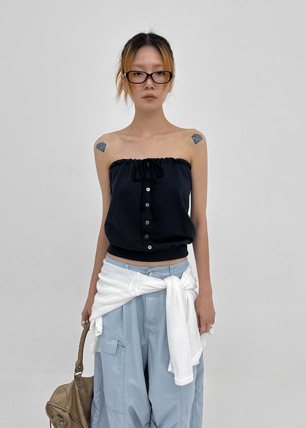 Paradox Button Tube Top