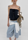 Paradox Button Tube Top