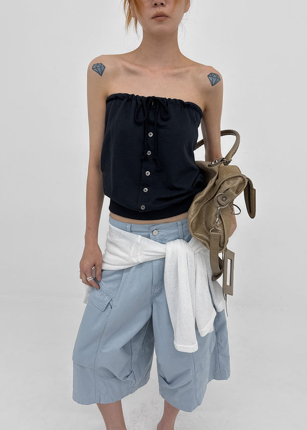 Paradox Button Tube Top