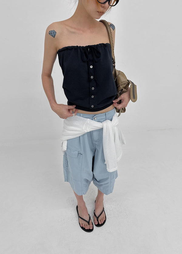 Paradox Button Tube Top