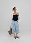 Paradox Button Tube Top