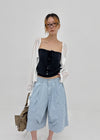 Paradox Button Tube Top