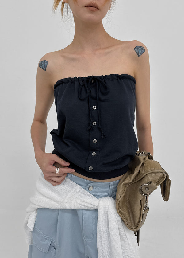 Paradox Button Tube Top