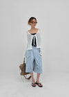 Paradox Button Tube Top