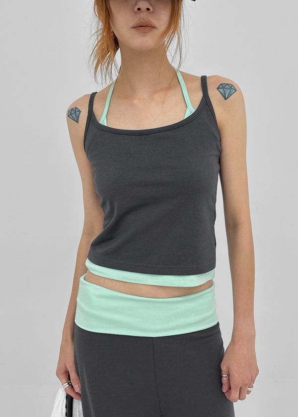 [MADE] Mellow Layered Halter Sleeveless (Set Available)