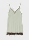 Caliber Satin Lace Mini Dress
