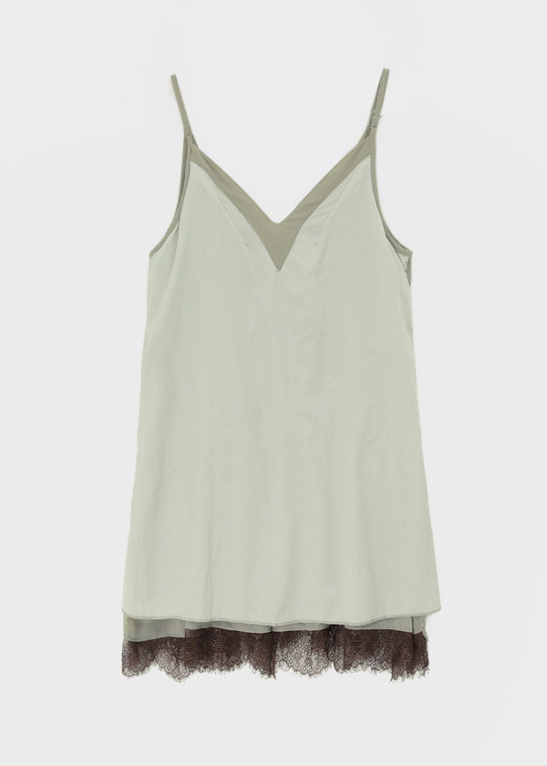 Caliber Satin Lace Mini Dress