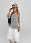 Cosmic Cable Knit Sleeveless Top