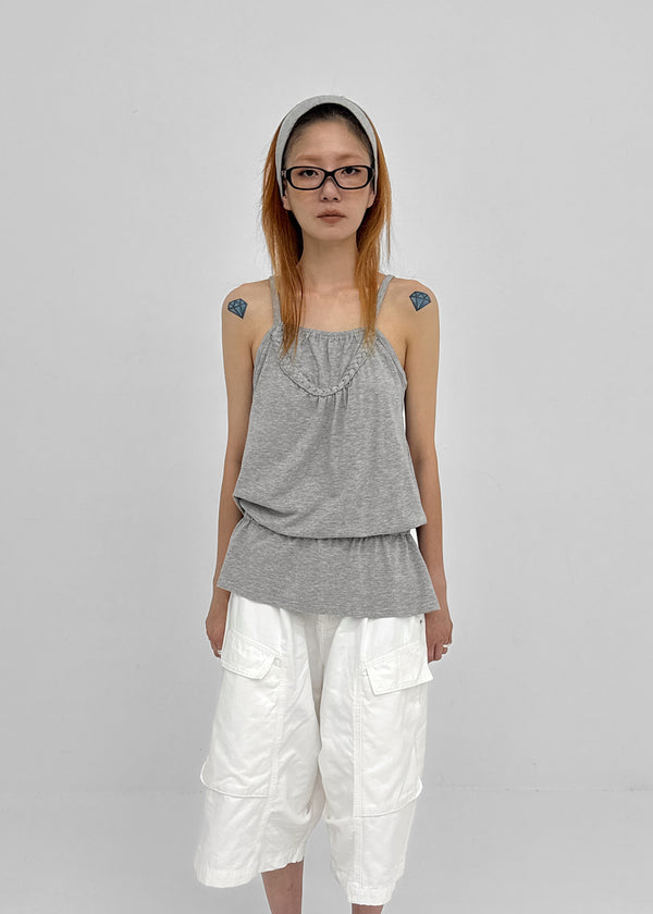 Cosmic Cable Knit Sleeveless Top