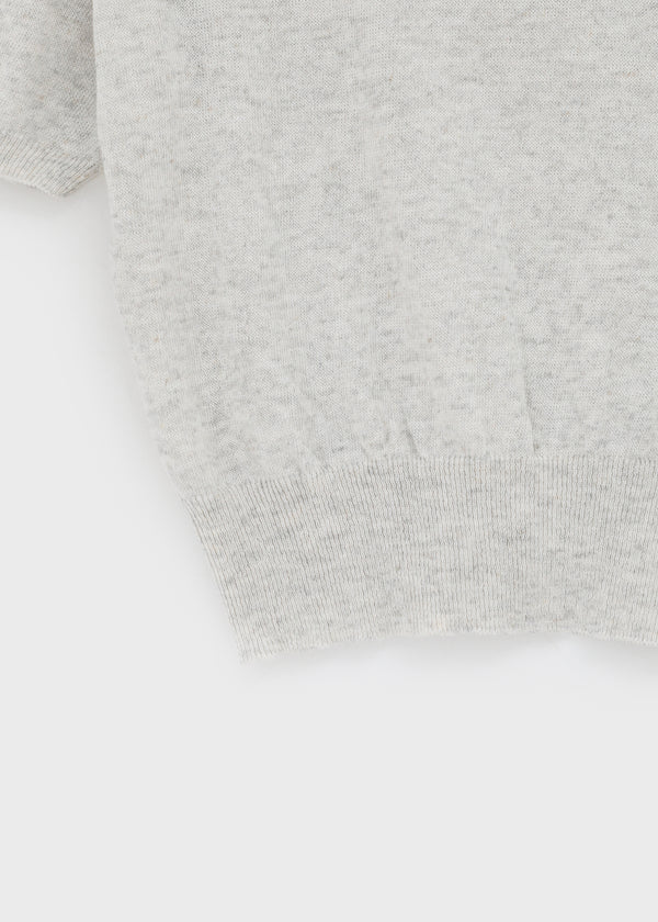 Mirage Henley Neck Summer Short Sleeve Knit