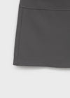 Flopping low-waisted mini skirt