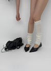 Kmit stiletto flat shoes