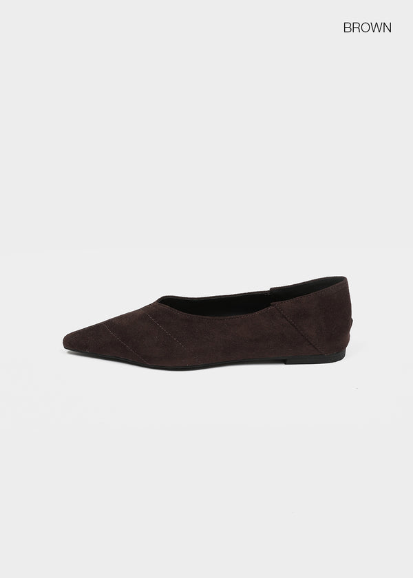 Kmit stiletto flat shoes