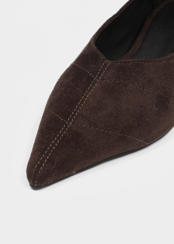 Kmit stiletto flat shoes