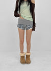 Whikit Camo Folding Elastic Shorts