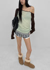 Whikit Camo Folding Elastic Shorts