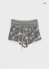 Whikit Camo Folding Elastic Shorts